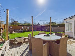 Rear garden- click for photo gallery